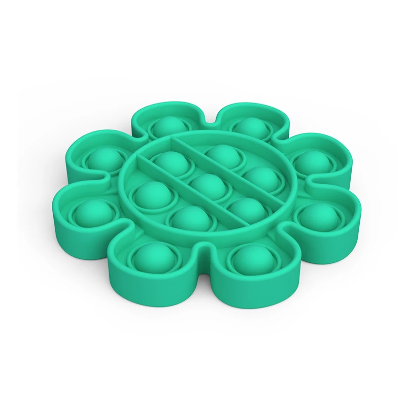 Rainbow Pop Push Bubble Fidget Toy – Anti Stress Relief Sensory Toys for Adults, Kids, Children &amp; Special Needs
