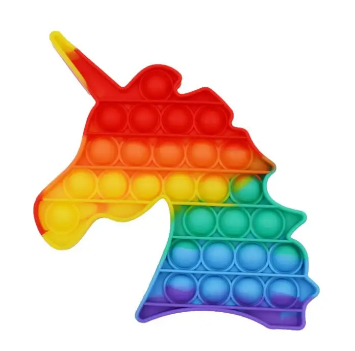 Hot Push Bubble Fidget Toys Adult Stress Relief Sensory Toy Antistress Soft Squishy Anti-Stress Gift Anti Stress Box Game