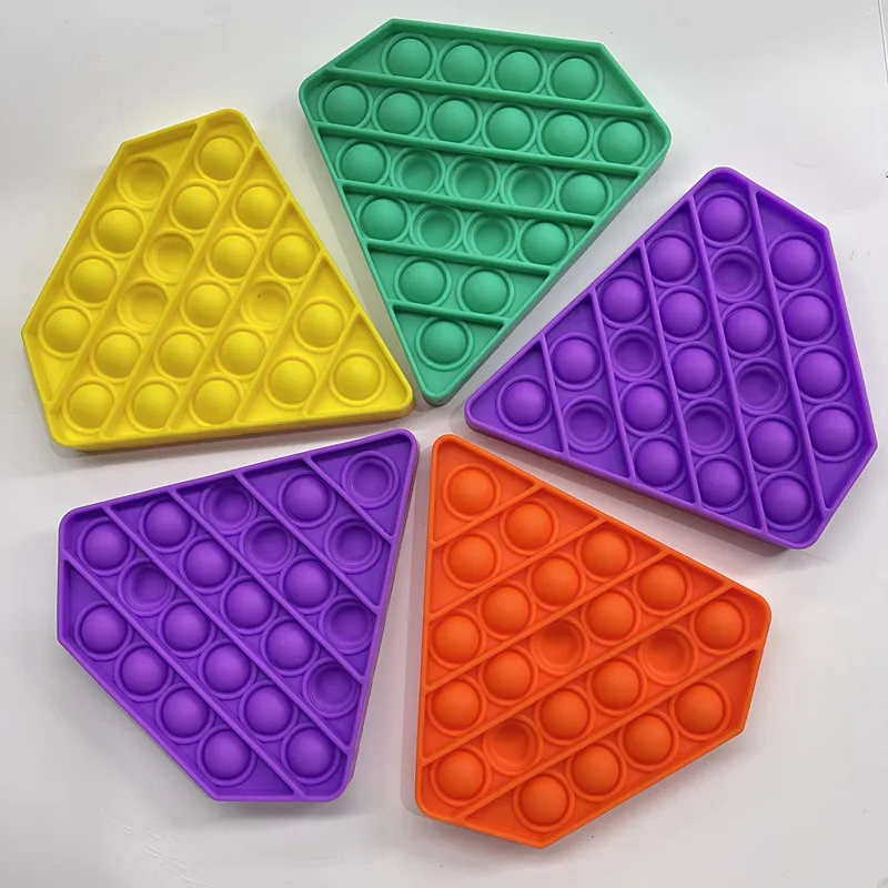 Hot Push Bubble Fidget Toys Adult Stress Relief Sensory Toy Antistress Soft Squishy Anti-Stress Gift Anti Stress Box Game