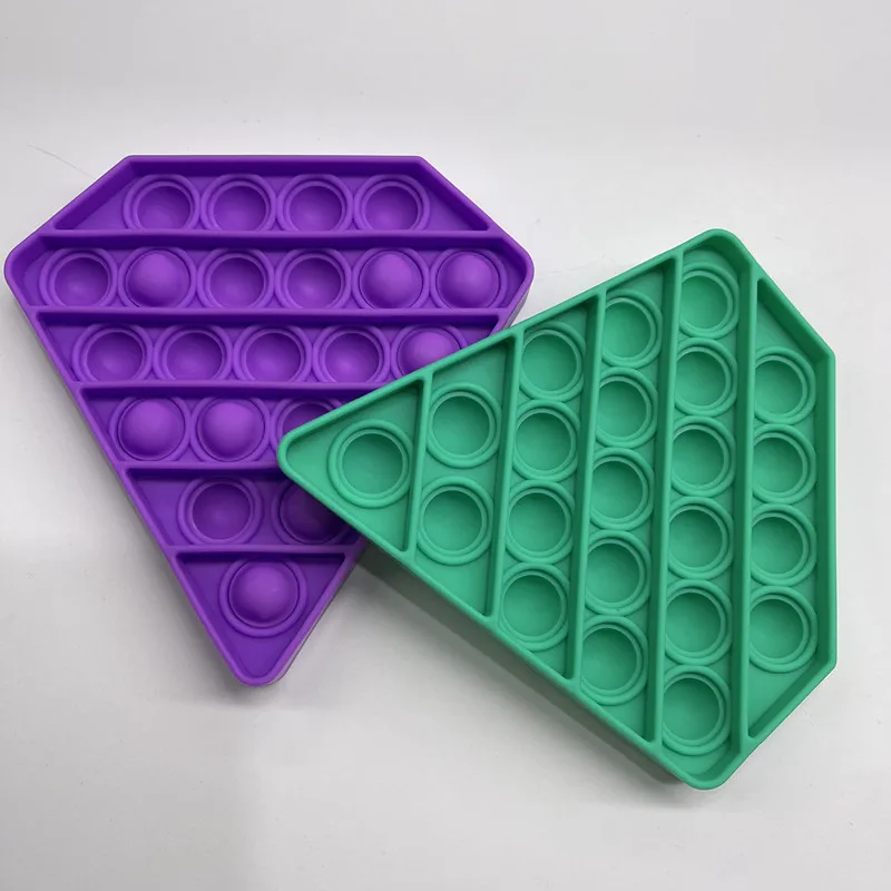 Hot Push Bubble Fidget Toys Adult Stress Relief Sensory Toy Antistress Soft Squishy Anti-Stress Gift Anti Stress Box Game