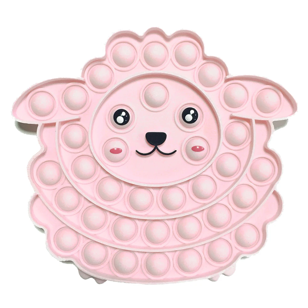 Animals Fidget Toys for Children Adults Kawaii Trend Figet Toy Kids Fun Push Bubble Down Antistress toy Girls Boys Birthday Gift
